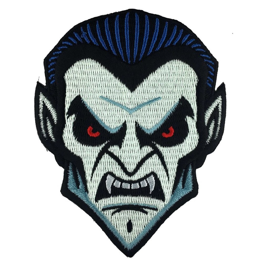 Dracula Embroidered Patch